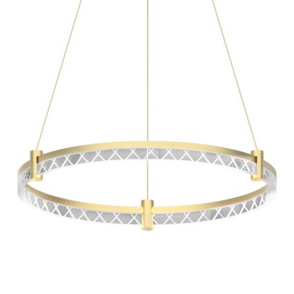 LED Lühter ELEGANCE LED/36W/230V d. 60 cm kuldne