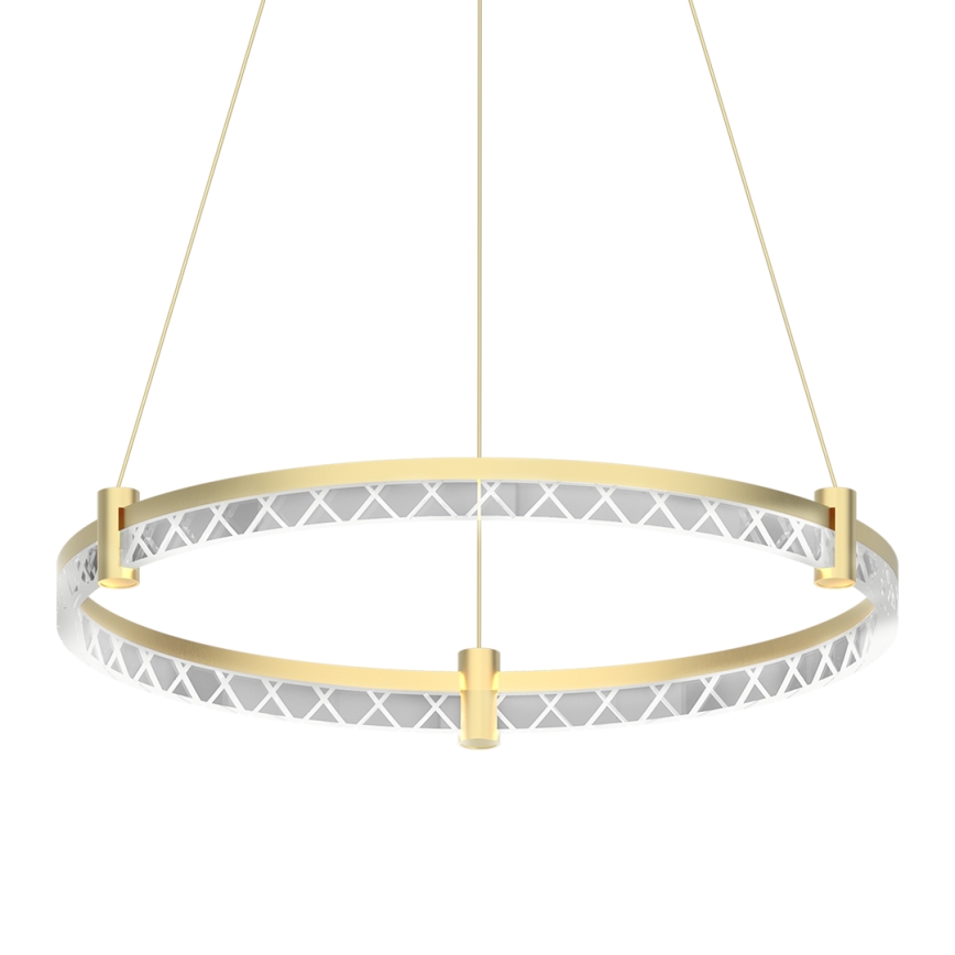LED Lühter ELEGANCE LED/36W/230V d. 60 cm kuldne