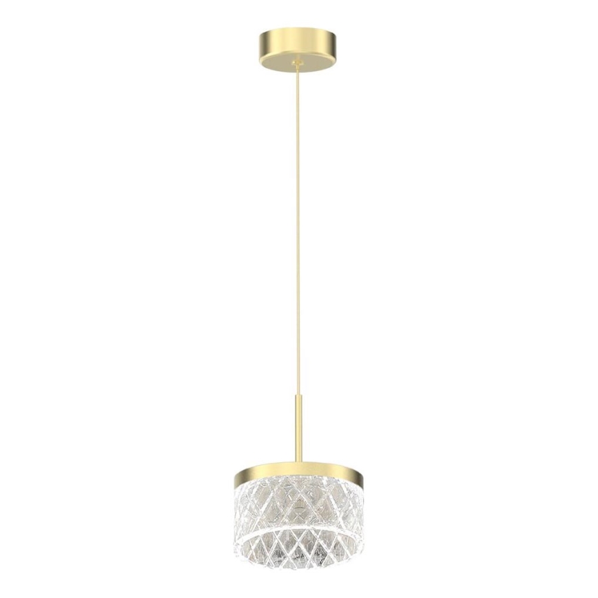 LED Lühter ELEGANCE LED/9W/230V d. 15 cm kuldne