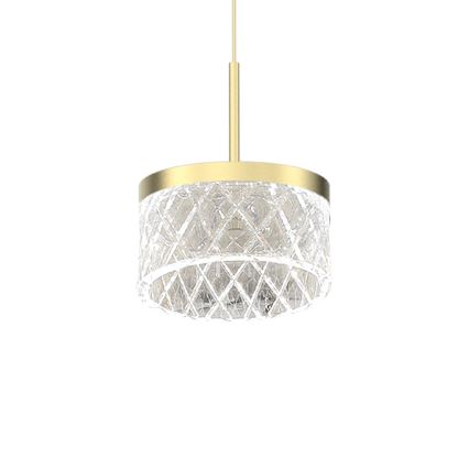LED Lühter ELEGANCE LED/9W/230V d. 15 cm kuldne