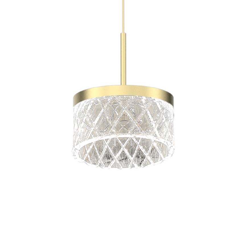 LED Lühter ELEGANCE LED/9W/230V d. 15 cm kuldne