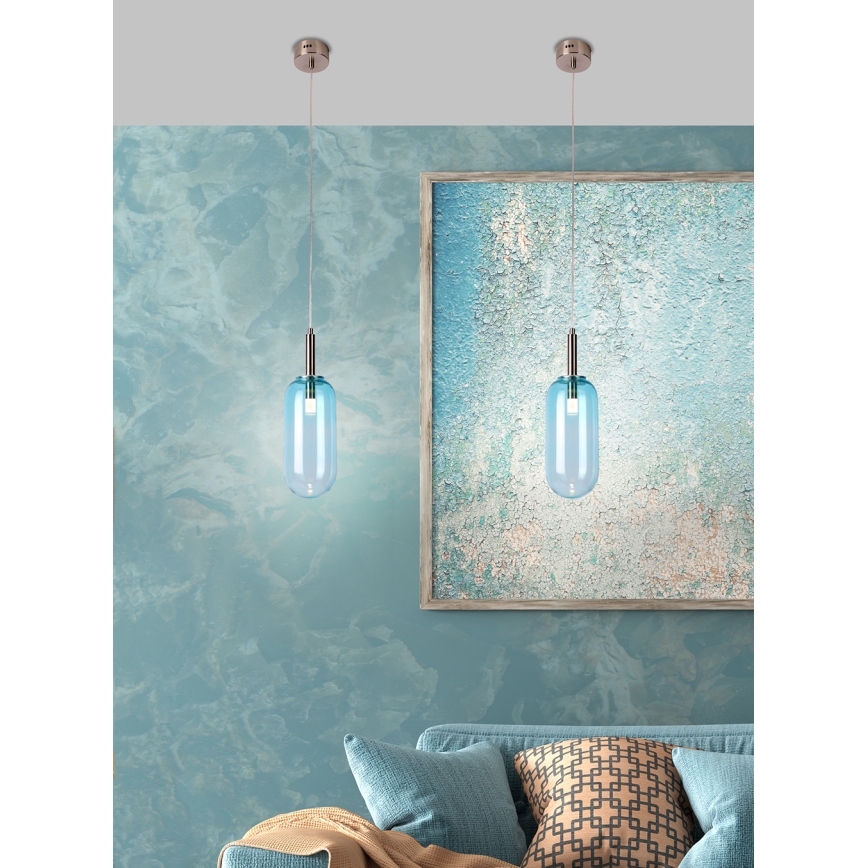 LED Lühter FIUGGI LED/6W/230V sinine