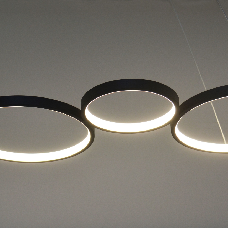 LED Lühter FLAMENCO LED/42W/230V 4000K must