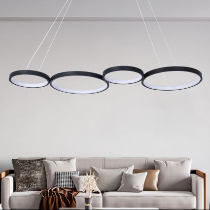 LED Lühter FLAMENCO LED/42W/230V 4000K must