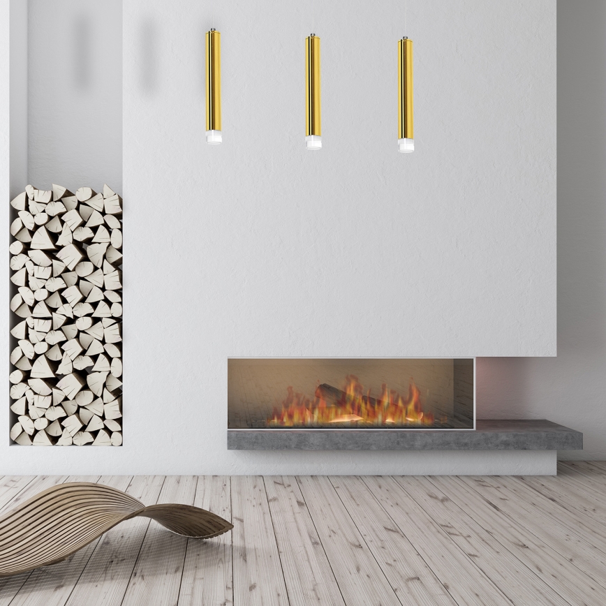 LED Lühter GOLDIE 3xLED/15W/230V kuldne