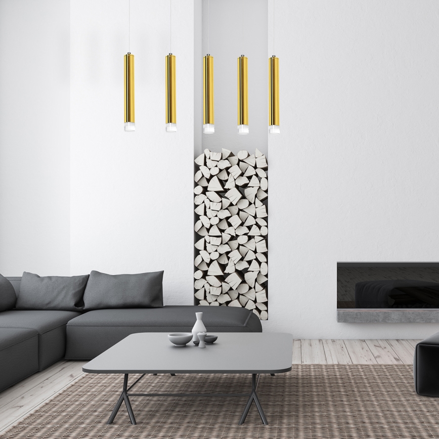 LED Lühter GOLDIE 5xLED/25W/230V kuldne