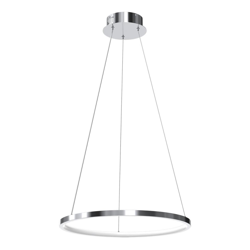 LED Lühter HOOP LED/27W/230V d. 50 cm 4000K läikiv kroom