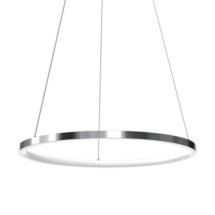 LED Lühter HOOP LED/27W/230V d. 50 cm 4000K läikiv kroom