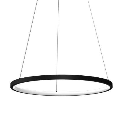 LED Lühter HOOP LED/27W/230V d. 50 cm 4000K must