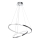 LED Lühter HOOP LED/51W/230V d. 60 cm 4000K läikiv kroom