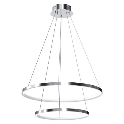 LED Lühter HOOP LED/51W/230V d. 60 cm 4000K läikiv kroom