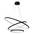 LED Lühter HOOP LED/93W/230V d. 60 cm 4000K must