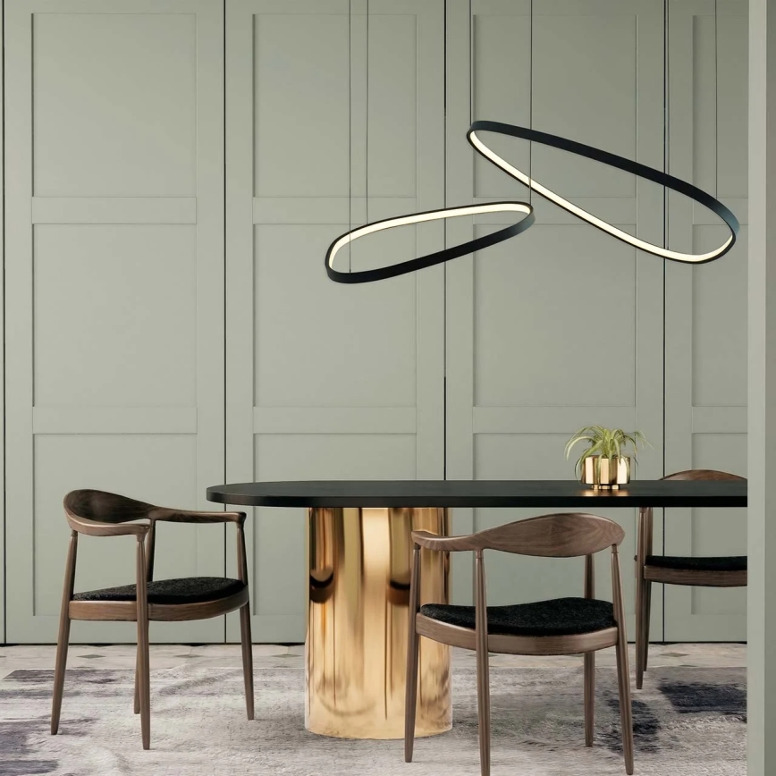 LED-lühter juhtmel MICHELLE LED/48W/230V 4000K must