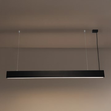 LED-lühter kaabliga, 55 W, 230 V, 3000/4000/6500 K, 120 cm, must