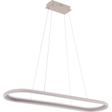 LED-lühter kaabliga CASHMERE LED/80W/230V 30x100 cm beež