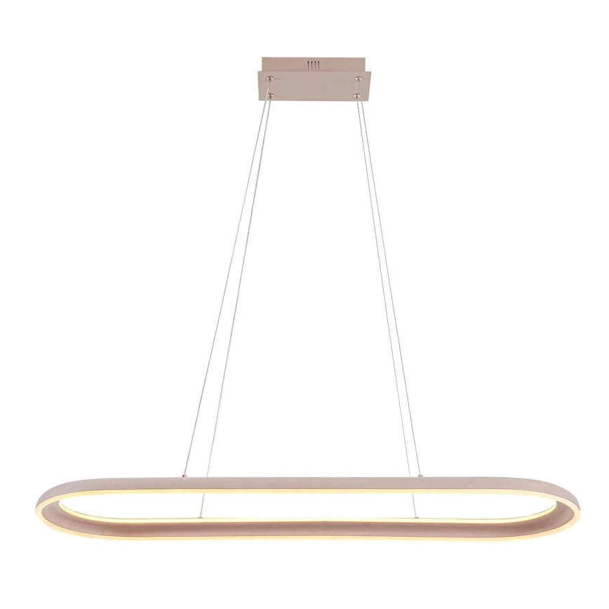 LED-lühter kaabliga CASHMERE LED/80W/230V 30x100 cm beež