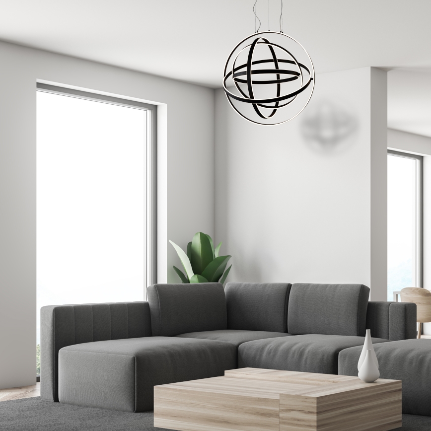 LED-lühter kaabliga COPERNICUS LED/260W/230V must