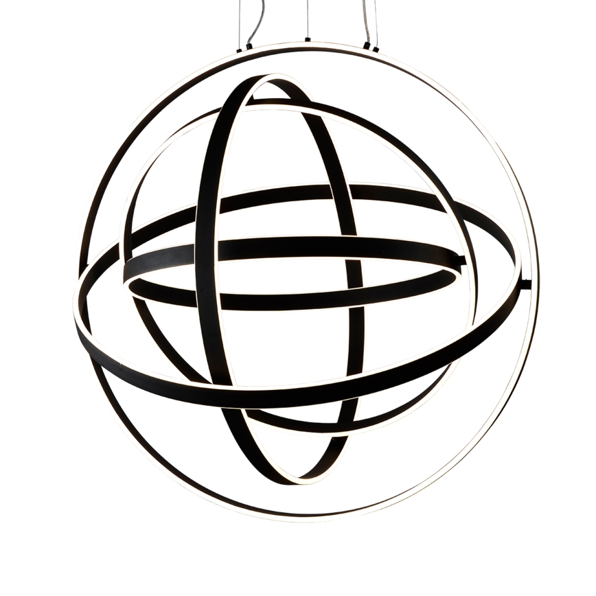 LED-lühter kaabliga COPERNICUS LED/260W/230V must