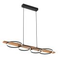 LED-lühter kaabliga MELISA LED/35W/230V männipuit