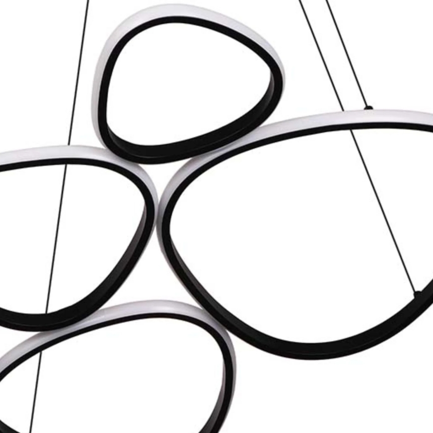 LED-lühter kaabliga PETRA LED/58W/230V 4000K must