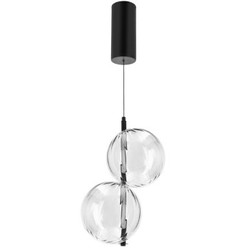 LED lühter kaabliga PLAYA LED/10W/230V must