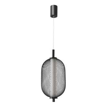 LED-lühter kaabliga PUMA LED/10W/230V läbimõõt 15 cm must