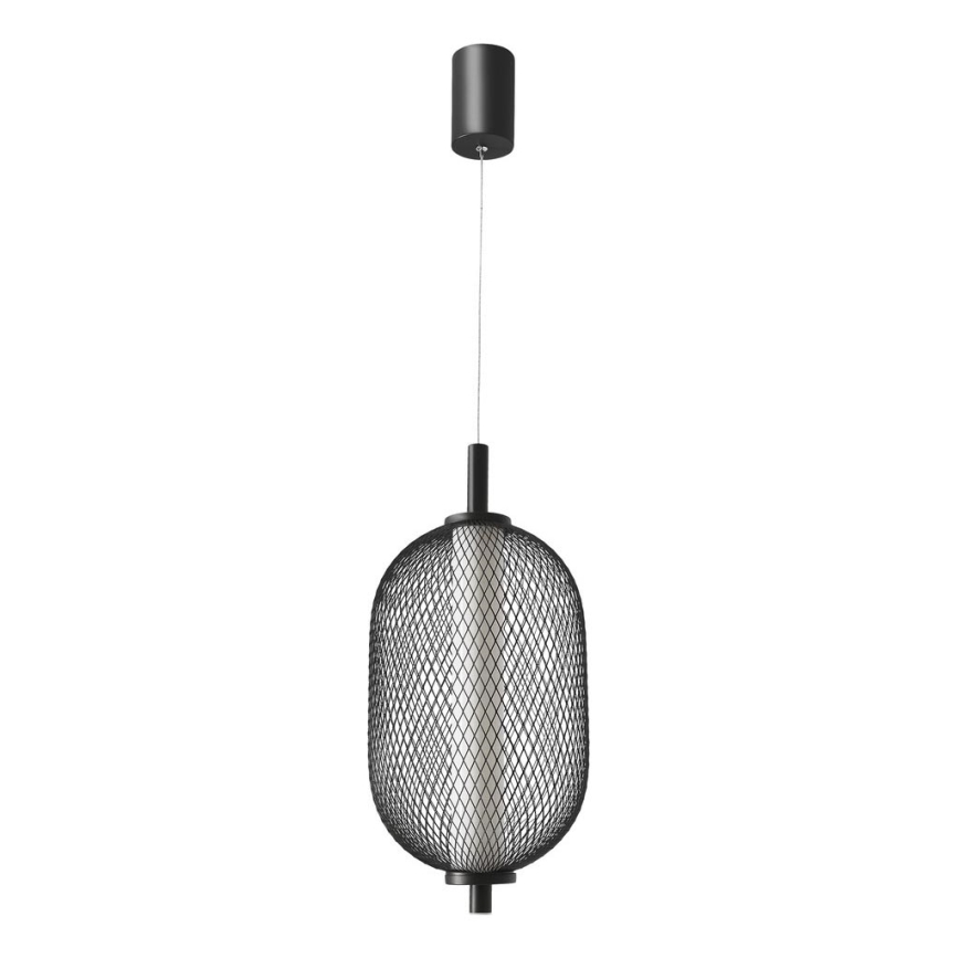 LED-lühter kaabliga PUMA LED/10W/230V läbimõõt 15 cm must