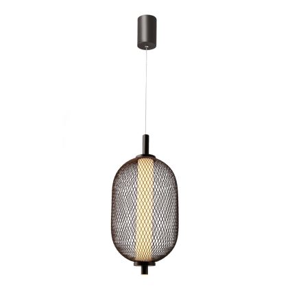 LED-lühter kaabliga PUMA LED/10W/230V läbimõõt 15 cm must