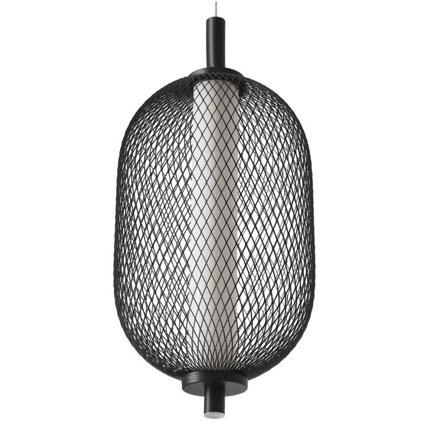 LED-lühter kaabliga PUMA LED/10W/230V läbimõõt 15 cm must