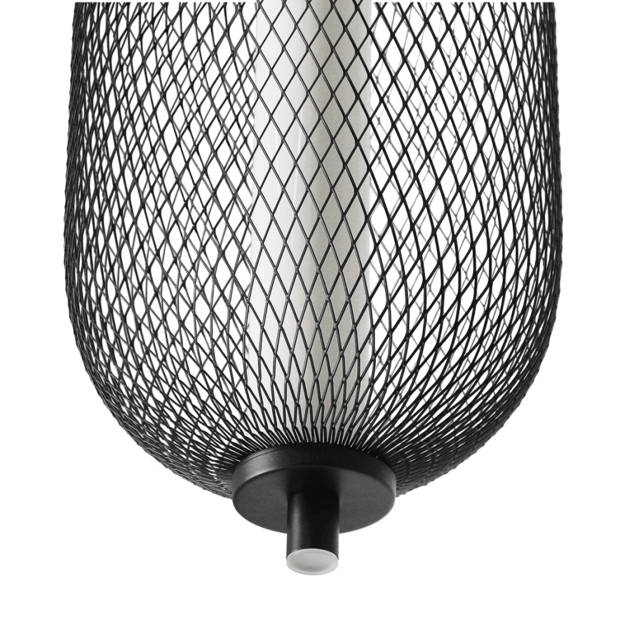 LED-lühter kaabliga PUMA LED/10W/230V läbimõõt 15 cm must