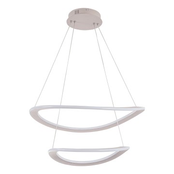 LED-lühter kaablil CASHMERE LED/75W/230V läbimõõt 59,5 valge