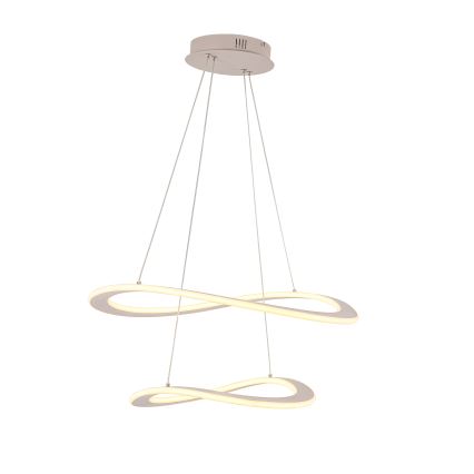LED-lühter kaablil CASHMERE LED/75W/230V läbimõõt 59,5 valge