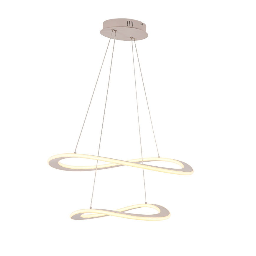 LED-lühter kaablil CASHMERE LED/75W/230V läbimõõt 59,5 valge
