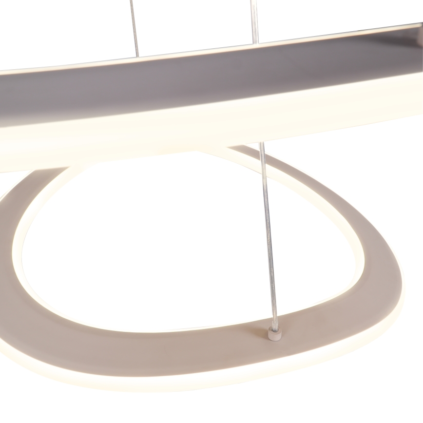 LED-lühter kaablil CASHMERE LED/75W/230V läbimõõt 59,5 valge