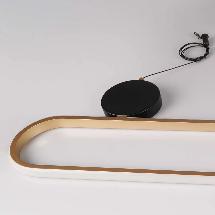 LED-lühter kaablil FLORENTYNA LED/48W/230V 4000K kuldne/must