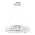 LED-lühter kaablil FROZI LED/32W/230V, Ø 50 cm, valge