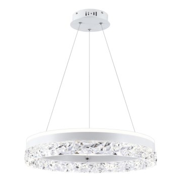 LED-lühter kaablil FROZI LED/32W/230V, Ø 50 cm, valge
