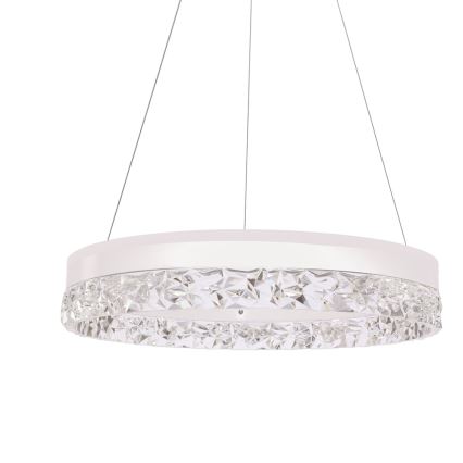 LED-lühter kaablil FROZI LED/32W/230V, Ø 50 cm, valge