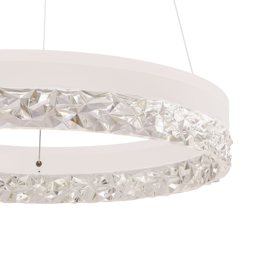 LED-lühter kaablil FROZI LED/32W/230V, Ø 50 cm, valge