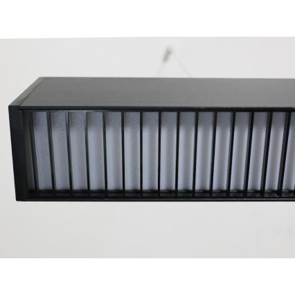 LED-lühter kaablil LED/55W/230V 3000/4000/6500K 120 cm must