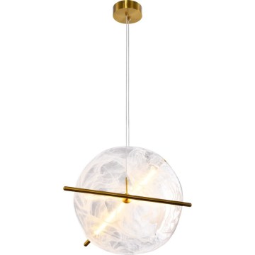LED-lühter kaablil RELAX LED/15W/230V kuldne/valge