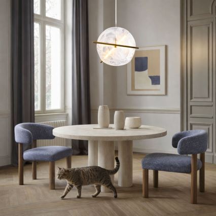 LED-lühter kaablil RELAX LED/15W/230V kuldne/valge