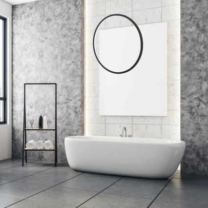 LED-lühter kaablil SATURNO LED/28W/230V, läbimõõt 50 cm, IP44, must
