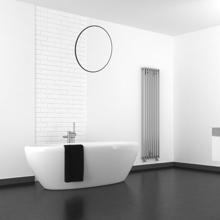 LED-lühter kaablil SATURNO LED/46W/230V Ø 80 cm IP44 must