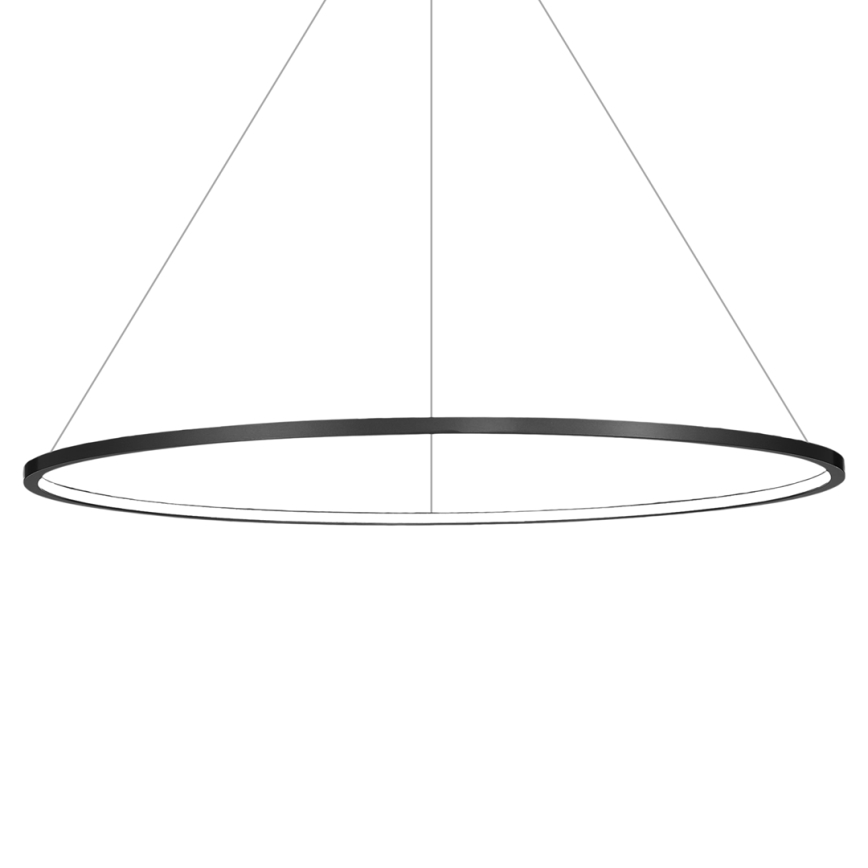 LED-lühter kaablil SATURNO LED/65W/230V läbimõõt 120 cm IP44 must