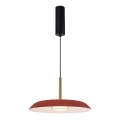 LED-lühter kaablile riputatav NUDO LED/11W/230V 3000/4000/6000K, punane