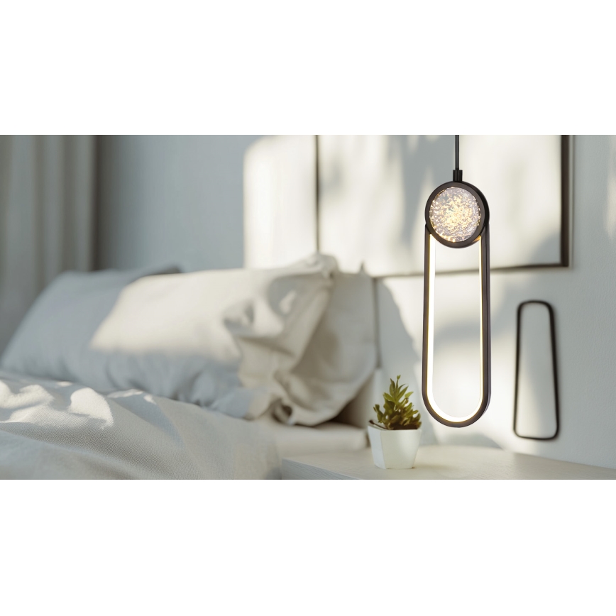 LED Lühter LACRIMA LED/15W/230V 3000K must