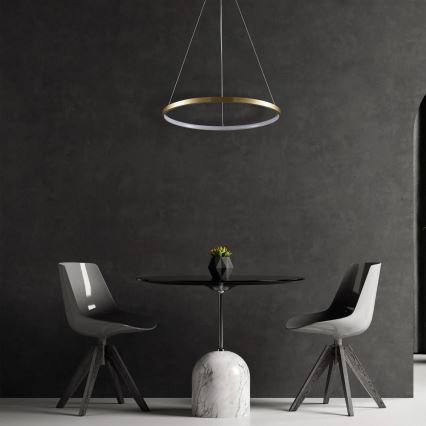 LED Lühter LEA LED/20W/230V 4000K d. 50 cm kuldne