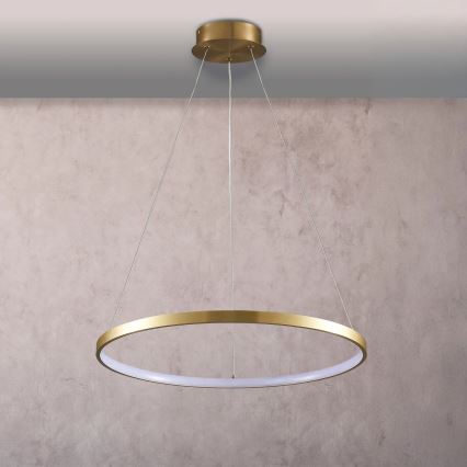 LED Lühter LEA LED/20W/230V 4000K d. 50 cm kuldne
