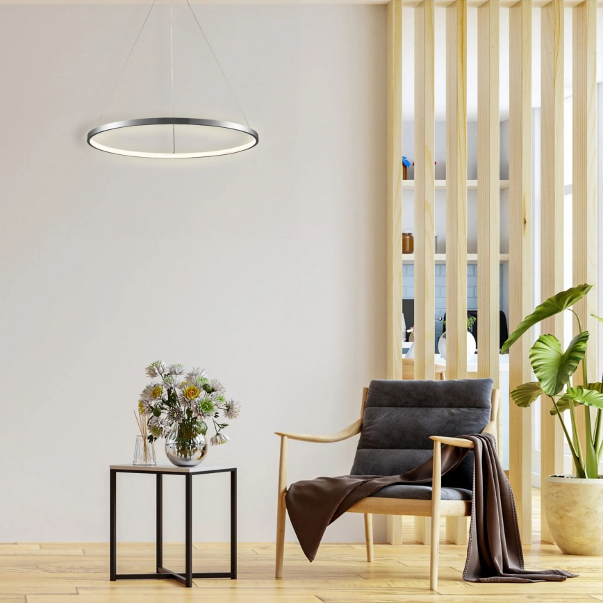 LED Lühter LEA LED/20W/230V 4000K d. 50 cm matt kroom
